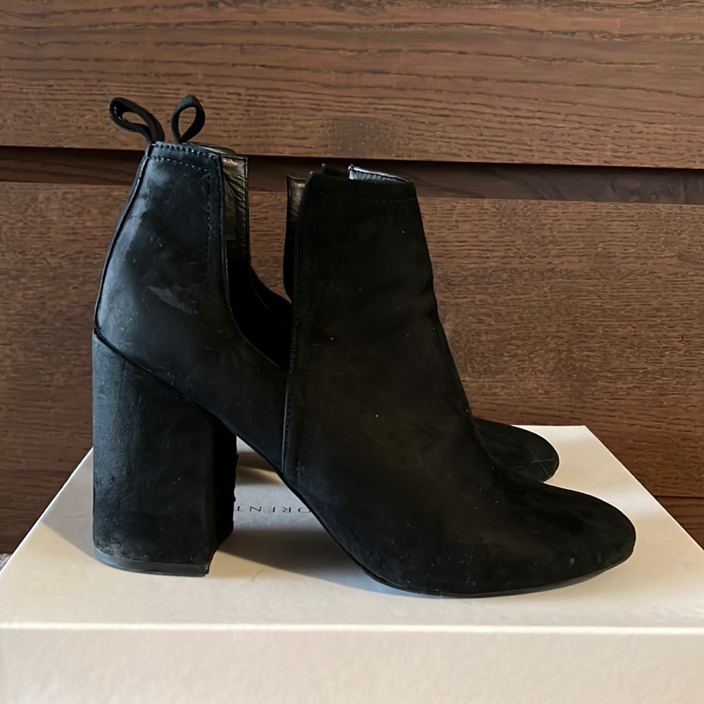 Steve Madden suede heeled boots